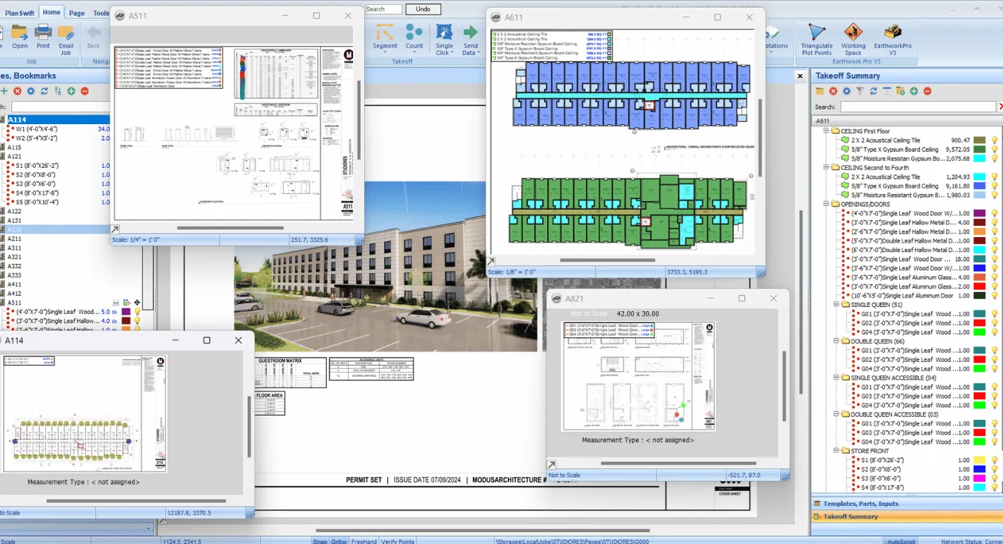 planswift project working