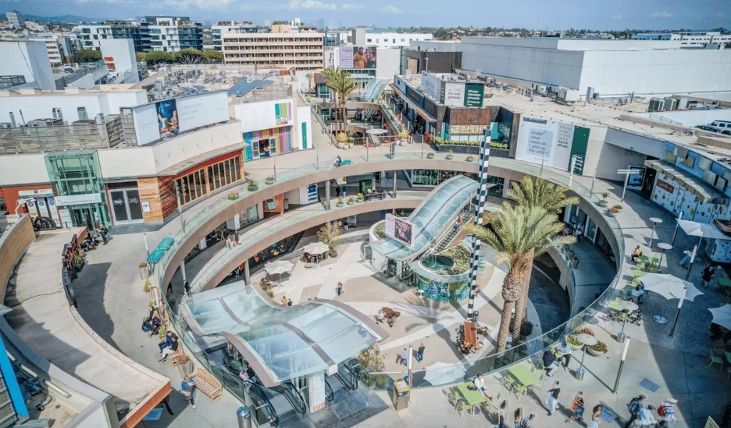 santa monica place shopping mall